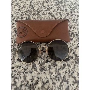 Ray-Ban oversized round sunglasses